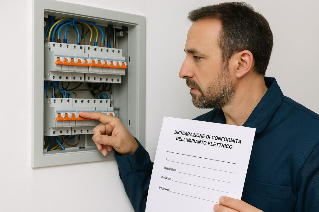 certificazione impianto elettrico