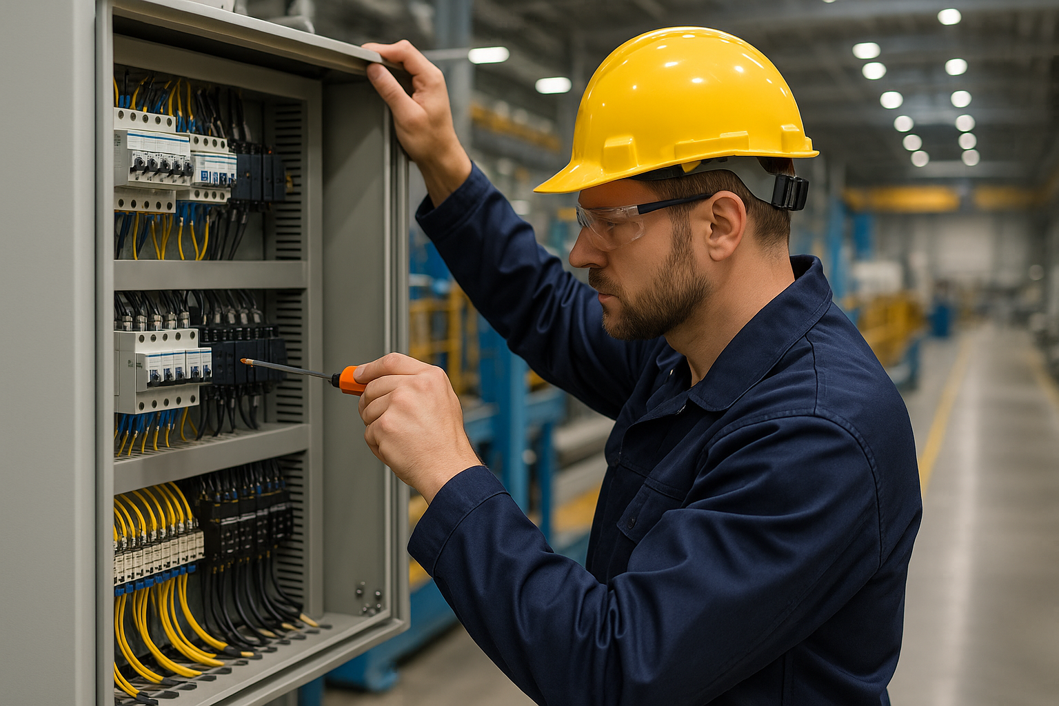 elettricista industriale