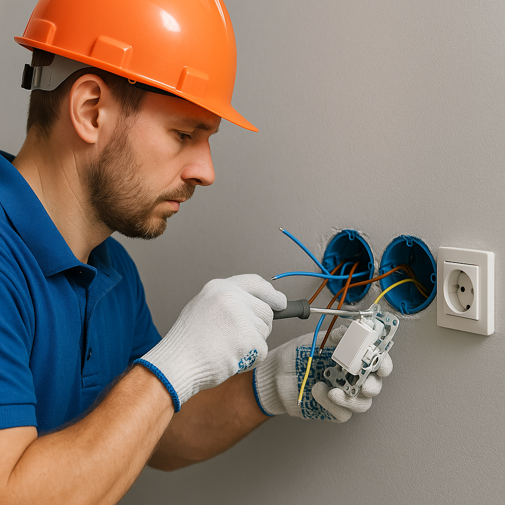 collegare interruttore luce e presa